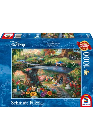 Puzzle 1000 el. Alicja w Krainie Czar�w Schmidt - Thomas  Kinkade