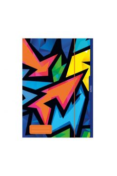 Herlitz Teczka A4 rysunkowa z gumk Neon Art