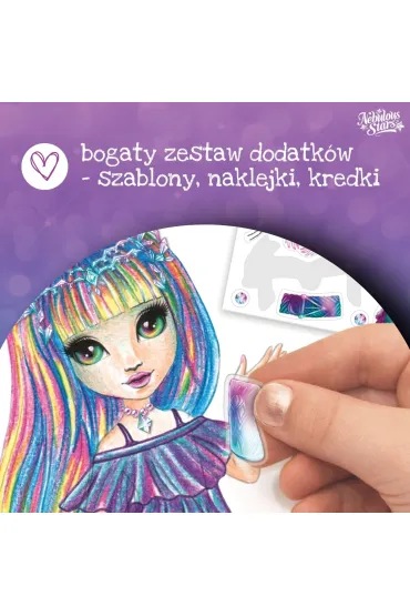 Nebulous Stars Szkicownik do projektowania ubra�, Isadora 7+