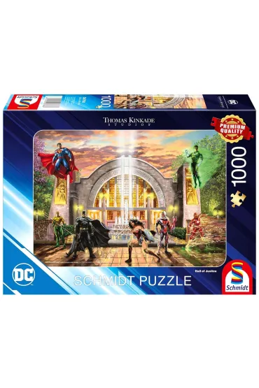 Puzzle 1000 el. PQ T.Kinkade Sala Sprawiedliwo�ci Schmidt Spiele-Puzzle