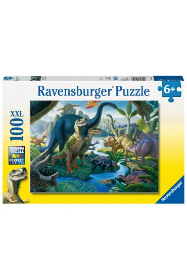 Puzzle 100 el. XXL Kraina gigant�w Ravensburger