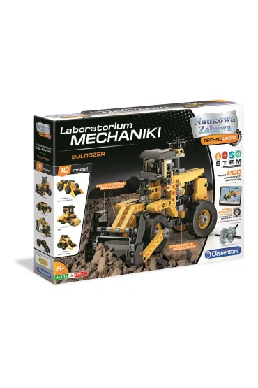 Laboratorium mechaniki. Buldo�er Clementoni