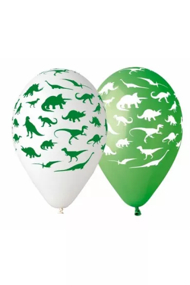 Godan Balony premium Dinozaury 30cm