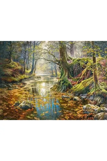 Puzzle 2000 el. Wspomnienie z jesiennego lasu Castorland