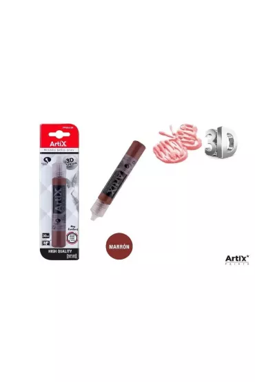 Artix Farba strukturalna 3D br�zowy 30 ml