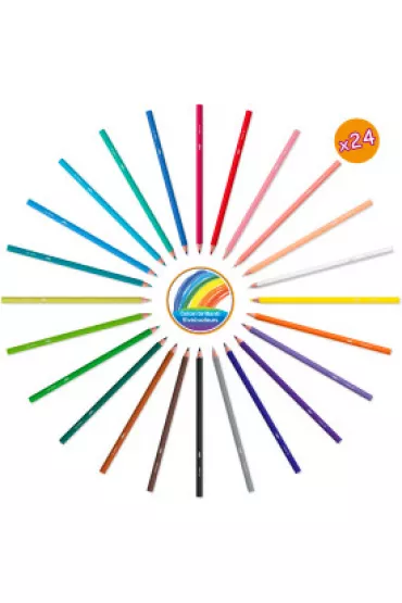 BIC Kids Igloo Colouring Set CFP+CP Zestaw z kolorowank Pudeko 12+12+1 szt.