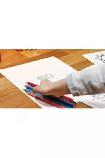 BIC Kids Igloo Colouring Set CFP+CP Zestaw z kolorowank Pudeko 12+12+1 szt.