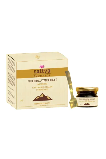 Sattva Shilajit himalajski w formie �ywicy - suplement diety 15 g
