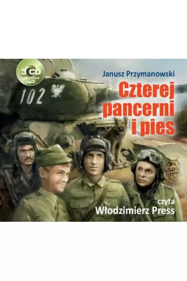 Audiobook Czterej pancerni i pies CD - Janusz Przymanowski