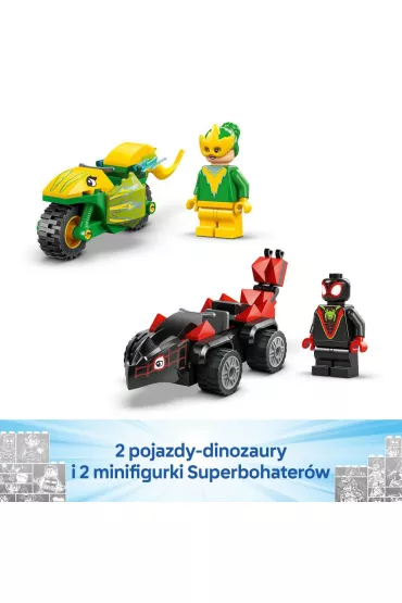 LEGO Marvel Pocig Spina za Electro w dinopojedzie 11198