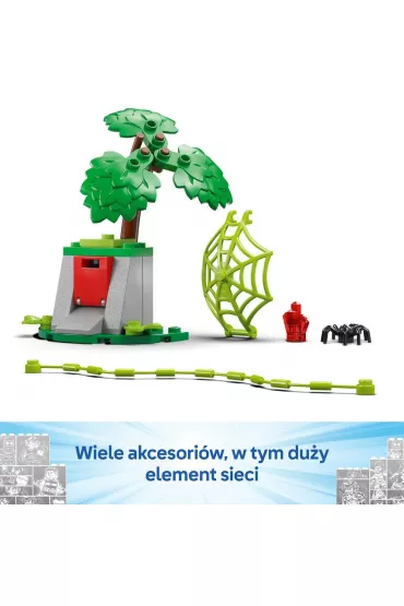 LEGO Marvel Pocig Spina za Electro w dinopojedzie 11198