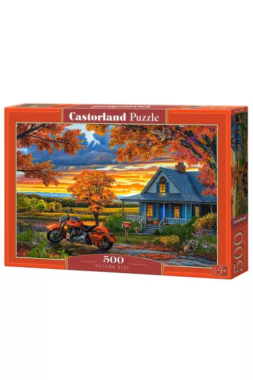 Puzzle 500 el. Autumn Ride Castorland