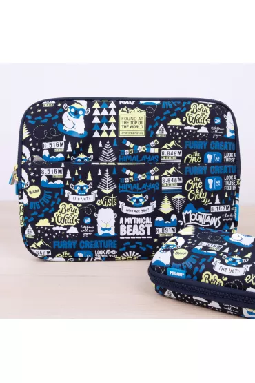 Milan Etui na laptopa 13" The Yeti granatowe