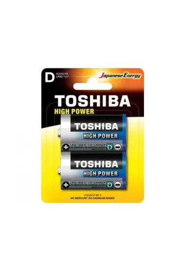 Bateria alkaliczna Toshiba D LR20 R20 2szt