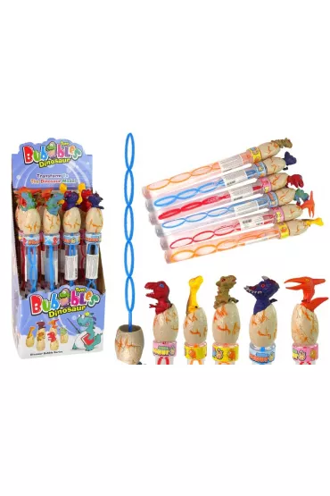 Ba�ki mydlane Dinozaury 34cm MIX LeanToys