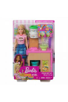 Barbie. Zestaw Lalka + Domowy makaron Mattel