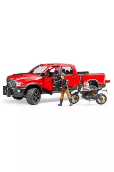 Dodge RAM 2500 Power Wagon z Ducati Desert Sled i figurk�