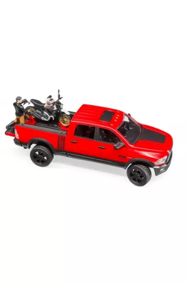 Dodge RAM 2500 Power Wagon z Ducati Desert Sled i figurk�