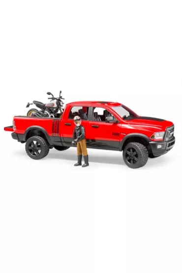 Dodge RAM 2500 Power Wagon z Ducati Desert Sled i figurk�