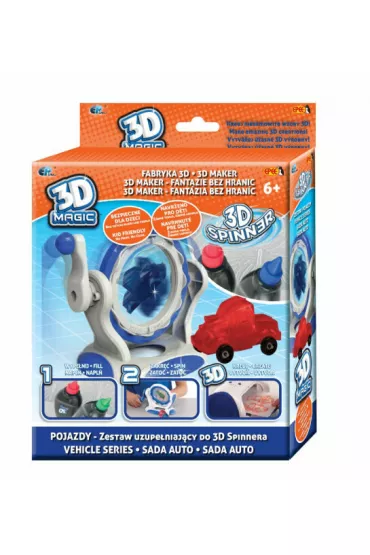 3D Magic &ndash; Fabryka 3D &ndash; Spinner "Kreuj w 3D" - zestaw tematyczny 3ass % BPZ * Epee
