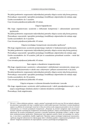 Uczniowie ze specjalnymi potrzebami edukacyjnymi - Kazimierz S�upek