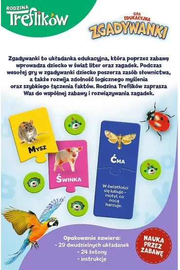 Zgadywanki. Rodzina Treflik�w
