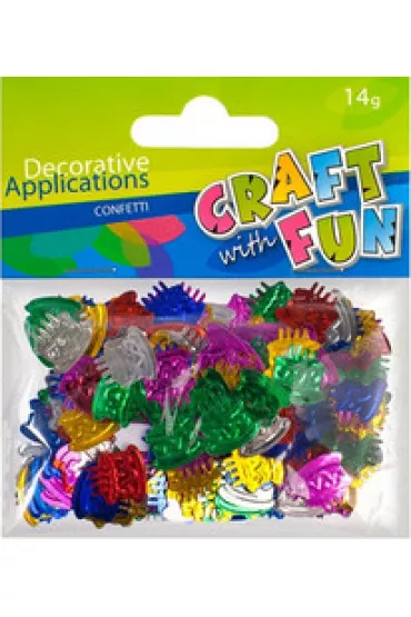 Craft with Fun Ozdoba dekoracyjna metalic tort