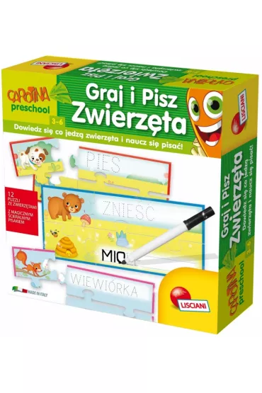 Carotina. Graj i pisz - zwierz�ta. *