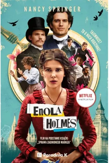 Sprawa zaginionego markiza. Enola Holmes. Tom 1. Wydanie filmowe - Nancy Springer