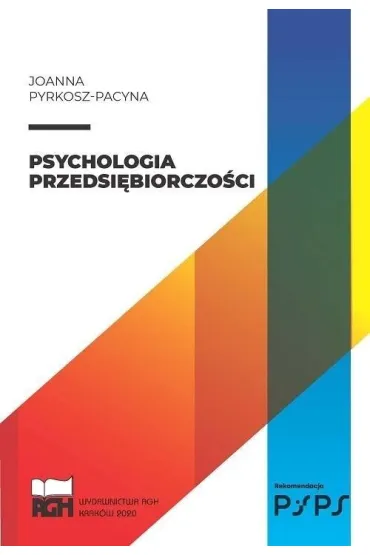 Psychologia przedsi�biorczo�ci - Joanna Pyrkosz-Pacyna