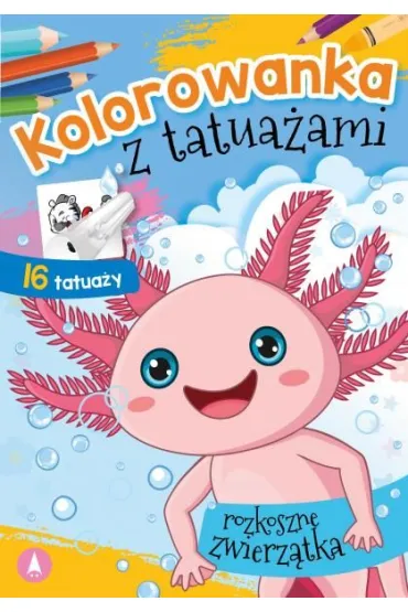 Kolorowanka z tatua�ami. Rozkoszne zwierzaczki