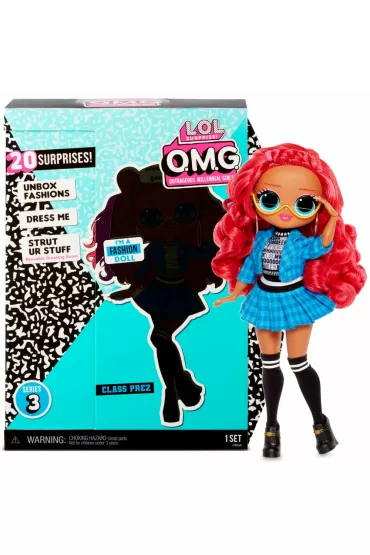 L.O.L. SURPRISE - Lalka O.M.G. Class Prez Seria 3 Mga Entertainment