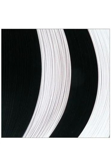 Paski do quillingu bia�o-czarne 420 x 3 mm Dekor Art Serwis