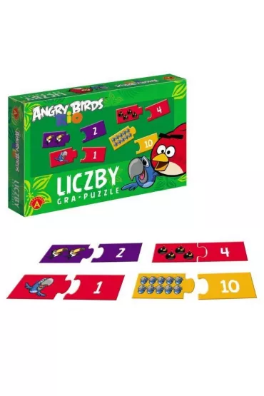 Puzzle Liczby Angry Birds Rio Alexander