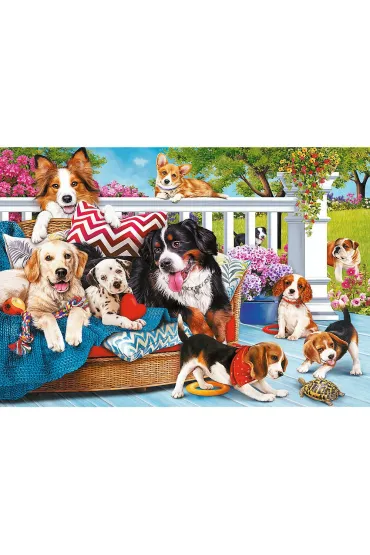 Puzzle 1000 el. Doggy Friendship Trefl