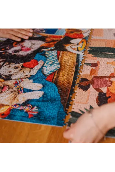 Puzzle 1000 el. Doggy Friendship Trefl