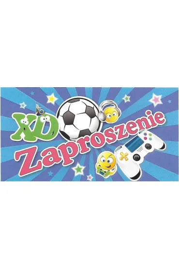 Astro Atelier Zaproszenie Urodziny dzieci�ce 10 szt.