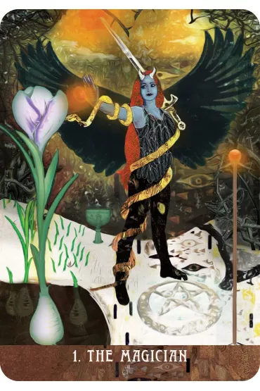 Enchanted Forhaxa Tarot, karty do wr�enia