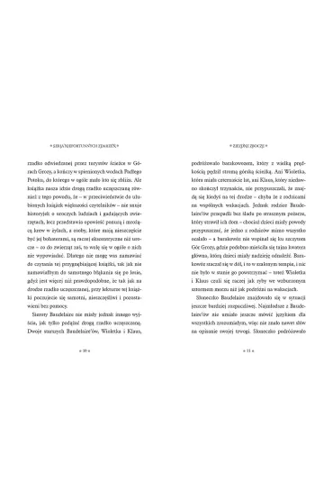 Zjezdne zbocze. Seria niefortunnych zdarze�. Tom 10 - Lemony Snicket