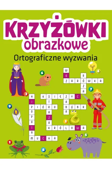 Ortograficzne wyzwania. Krzy��wki obrazkowe