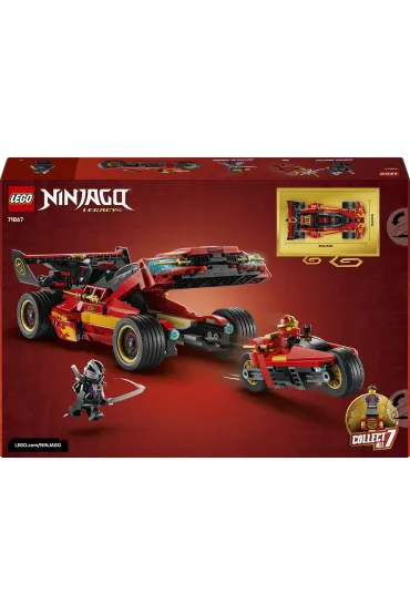 LEGO NINJAGO Ninja�cigacz X-1 — 15-lecie 71867