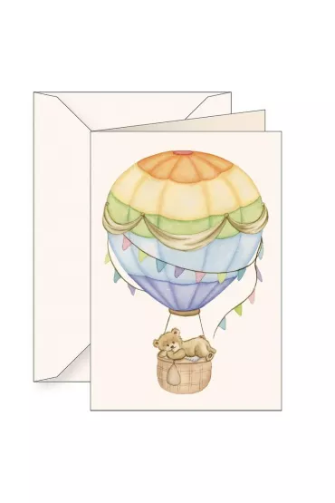 Tassotti Karnet B6 + koperta 6137 Pluszowy mi� balon