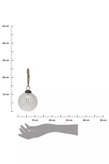 H&S Decoration Bombki Vintage 10 cm 6 szt.