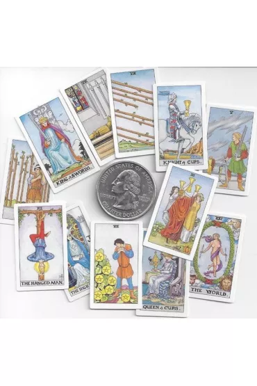 Tiny Universal Waite Tarot Deck
