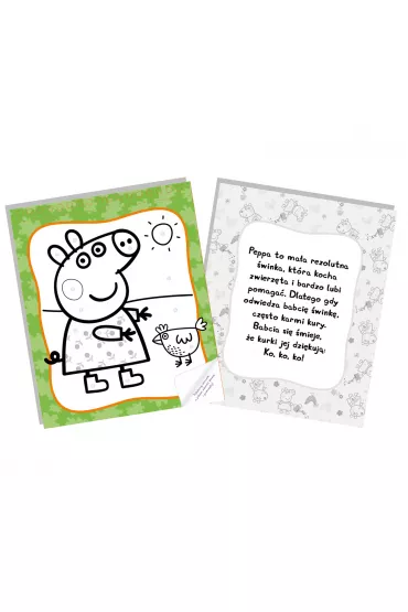 Kochamy przyrod�. Ulubione kolorowanki. Peppa Pig