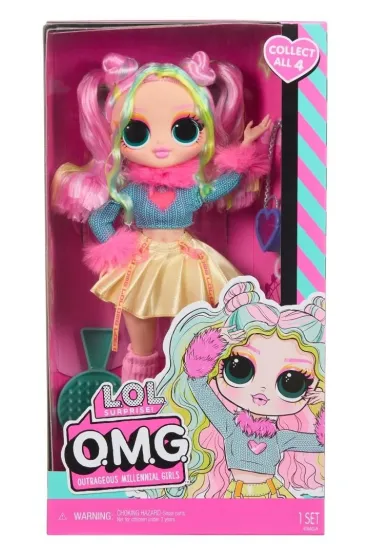 LOL Surprise OMG Entry Doll - Bubblegum D.J. Mga Entertainment