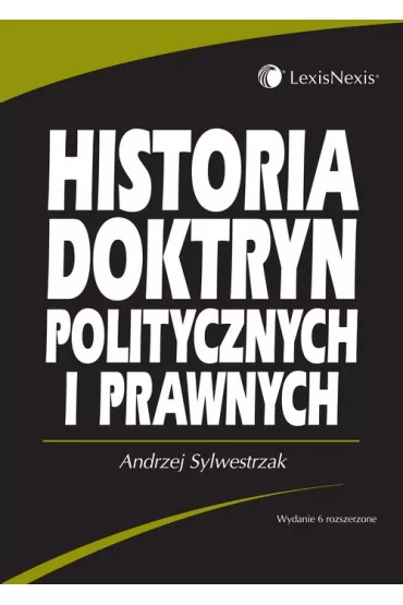 Historia doktryn politycznych i prawnych - Andrzej Sylwestrzak