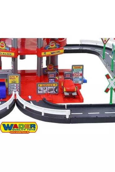 Wader-Polesie 44723 Parking 4 - poziomowy z drog� i samochodami