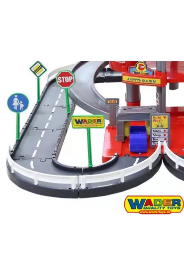 Wader-Polesie 44723 Parking 4 - poziomowy z drog� i samochodami