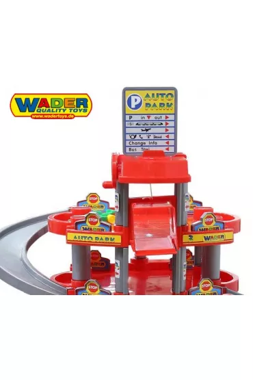 Wader-Polesie 44723 Parking 4 - poziomowy z drog� i samochodami